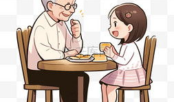 爷孙漫画,温馨时光里的亲情故事
